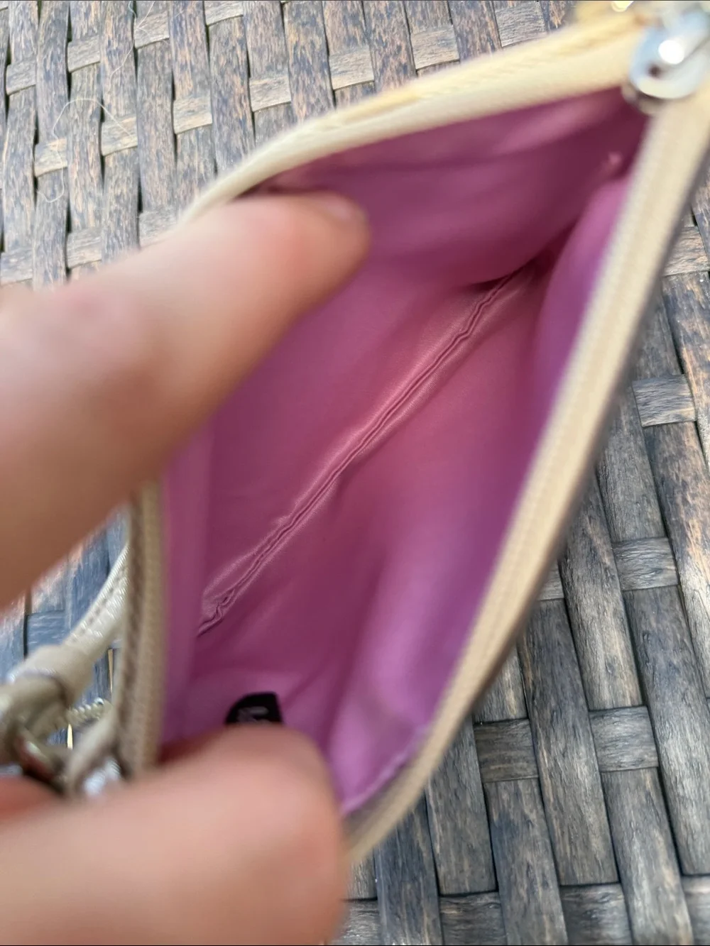 NWOT Coach Poppy Butterfly Graffiti Wristlet [limited edition]